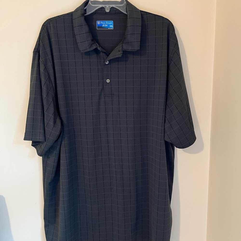 Pro Tour Air Play Collared 3 Button Golf/ Polo Excellent Condition Size XXL